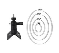 AMSLSIU Secure Camera Mount For Ring Arlo Security Cameras Pole Mounting Are Metal Materials For Ring For Eufycam 3 3c 2 2c, Black