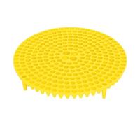 AMSLSIU Simple Car Wash Insert With Debris Filter Enhances Vehicle Washing Experience Making Necessity For Car Enthusiasts And Detailers Accessories Brush Bucket Dirt Remover Filter, Yellow, 26cm