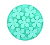 AMSLSIU Slow Feeder Bowl Puppy Cat Slows Eating Dish Tray Food Lick Pad Training Plate Pet Supplies Puzzles Toys Boredom, Green