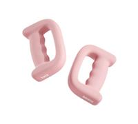 AMSLSIU Solid Cast Iron Construction Boxing Dumbbell Enhances Cardio Workouts With Small Dumbbell For Boxing Hand Weight Men Women Speed Workout Jogging Grip Ergonomic, Pink, 13x8.5x3.3cm