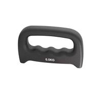 AMSLSIU Speed Workout Jogging Grip Dumbbell Ergonomic Boxing Training And Aerobics Fitness Exercise Making Resistant To Falls. Hand Weight Is Aerobic Fitness Small Dumbbell For, Black, 0.5KG