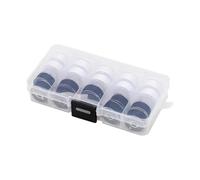AMSLSIU Spools Bobbins Bobbins and Sewing Threads Premium 20Pcs Pre Wound Sewing Projects Set with Bobbin Box Crafts Hand Stitch Knitting Standard Size Tools