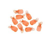 AMSLSIU Squid Jig Hook Protector Shrimp Fishing Jigs Lure Covers Caps Enhanced Performance, Orange L, 5.5x2cm