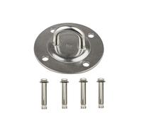 AMSLSIU Stainless Steel Plate Eye Heavy Duty Ceiling Hammock Hanger Hook Yoga Wall Swing Fitness Ladder Fixed Accessory, Expansion Bolts