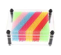 AMSLSIU Stimulate Artistic Flair With 3D Pin Impression Hand Mold Board Toy Classic Gift For Kids And Adults Alike Classic Pin Art Toy For Kids Adults Children