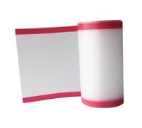 AMSLSIU Strong Adhesion Door Hinge Cover Providing Childrens Finger Durable and Reliable Safe Home Must Have Door Pinch Guard Baby Proofing for Kids Children, Red White, 120x10cm