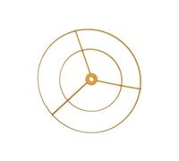 AMSLSIU Sturdy Iron Lampshade Frame Ring Stand Accessory For Bedside Lights In Dorms Lampshade Frame Ring Rack Support Stand Bedroom Long Time Bar Restaurant Dining Room Wedding Party, 35cm