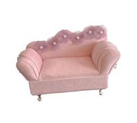 AMSLSIU Stylish Miniature Jewelry Organizer Jewelry Case Sofa Couch Dollhouse Unique Beautiful Decor For Collectors Dollhouse Furniture Box Women Girls Gift