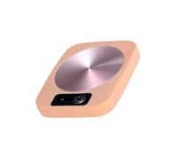 AMSLSIU Stylish Smart Control Coffee Warmer for Heating Milk for Coaster Temperature, pink