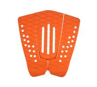AMSLSIU Tail Pad Surf Mat Surfing Supplies Sporting Accessories Hollow Out Non-slippery for Beginners Professional Water Sports, Orange
