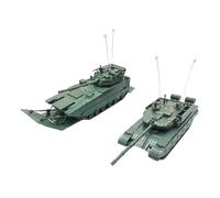 AMSLSIU Tank Model 4D Armored Tank Crawler Chariot Exceptional Experience For Builders Who Appreciate Fine Details Brain Teaser Model Games Jigsaw 1/72 Scale