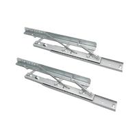 AMSLSIU Telescopic Dining Table Slide Rail Adjustable Heavy Duty Features Smooth for Various Dining Needs Table Slide Lifting Rail Hinge Extendable