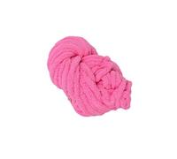 AMSLSIU Thick Jumbo Yarn for Creative Knitting Projects Cozy Blankets Scarves and Cushions All Craft Lovers and Beginners Chunky Chenille Yarn for Hand Knitting Crocheting, Dark Pink, 20mm