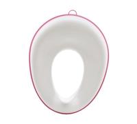 AMSLSIU Toilet Training Seat Made of PP Strong Durable Safety Features Smooth Comfortable for Children and Comfortable to Seat. Home and Travel Toilet Training Potty, Red, 38x30cm