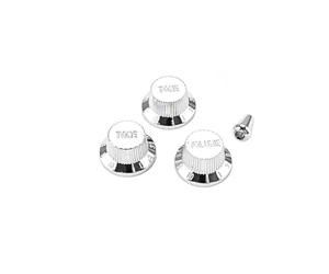 AMSLSIU Top Hat GD63C 2T1V Switch Hats Solid Metal Bell Kit Replacement Easily Install Musical for Basses Electric Guitar