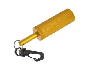AMSLSIU Underwater Shaker Noise Maker Unique Bell For Scuba Gold 11.8x2.8cm