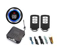 AMSLSIU Universal Car Bluetooth-compatible Intelligent Keyless Entry Alarm Systems Remote Control Start Controller Automotive, Type A