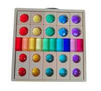 AMSLSIU Vibrant Rainbow Acrylic Building Cubes Educational Toy Inspiring Creativity And Learning Through Interactive Play Translucent Cubes Stacking Sparkling Acrylic Toy