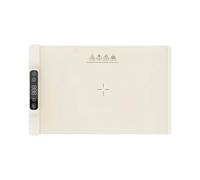 AMSLSIU Warming Food Tray Versatile Assistant with Premium Electric Warming Tray Temperature Heating Parties Warmer, White