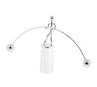 AMSLSIU Weightlifter Gadget Eye Catching Art Swing Toy Amazing Physics Science Decorative Piece for Home Office Dynamic Balancing Instrument Stainless Steel Figurine
