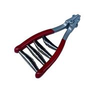 AMSLSIU Wide Head Tennis And Badminton Racket Stringing Clamp Tool For Starter Squash Starting Clamp Stringing Machine Starter Squash Proper Size Tennis Starting Finishing Tools, Red, Length 14 cm