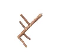 AMSLSIU Wood Bird Perch Sticks Support Multiple Birds Promoting Healthy Chewing And Socialization Among Birds Wood Stand Branch Paw Grinding Standing Climbing