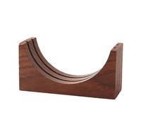 AMSLSIU Wood Coffee Filter Shower Screen Stand Puck Holder Combines Functionality with Eye Catching Fine Workmanship and Beautiful Appearance. 51mm 58mm Espressos Puck Stand