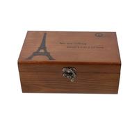 AMSLSIU Wooden Sew Supplies Organizer Holder Adults Functional Storage For Daily Sewing Projects Sewing Box Organizer Large Wood Storage Basket Threads Container Tool Box Case, Tower, 21.5x13.5x9cm