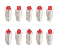 AMSNINK 10 x Lighter Replacement Parts - for Zippo Flints and Accessories, Flint and Wick Set, Compatible with Lighters for Kerosene and Oil, Durable