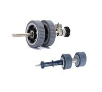 AMSOAN New PA03670-0001 PA03670-0002 Scanner Paper Pick Roller + Brake Roller Pickup Roller Compatible with fi-7160 fi-7260 fi-7140 fi-7240 fi-7180 fi-7280 fi-7300NX