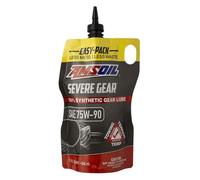 Amsoil Synthetic SEVERE Gear Oil 75w-90 Easy-Pack - 1 Quart (946ml)