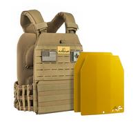 AmStaff Fitness Tactical Adjustable Weighted Vest (10 Pounds)