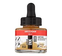 Amsterdam ACRYLC Ink Light Gold, One Size
