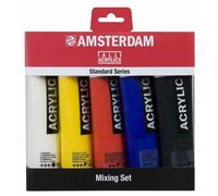 Amsterdam Acrylic Colour Paint Set - 5 x 120ml Tubes - MIXING Colour Set