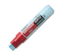 Amsterdam Acrylic Marker - 15 mm Sky Blue Light 551 - Acrylic Paint Pen - Lightfast & Opaque - Water-Based - Replaceable Nib