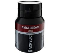 Royal Talens Amsterdam Standard Acrylic Paint 500ml Oxide Black For Artists
