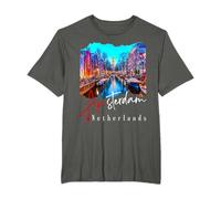 Amsterdam At Night - Netherlands / Holland - Amsterdam T-Shirt