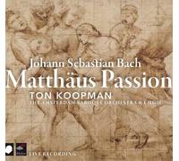 Amsterdam Baroque Ton Koopman Orchestra: JOHANN SEBASTIAN BACH: MATTHAUS PA - CD