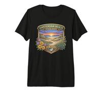 Amsterdam Beach State Park New York Hiking Novelty Souvenir Premium T-Shirt