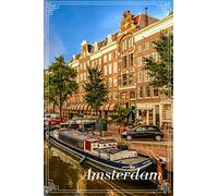 Amsterdam: Best Cities Notebooks Series | Travel Writing Notebook, Journal, Diary (110 Pages, Blank, 6 x 9)