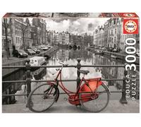 Amsterdam - Black & White 3000pc Puzzle (Paperback Book)