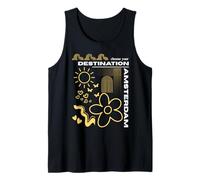 Amsterdam Choose Your Destination Netherlands Boho Abstract Tank Top