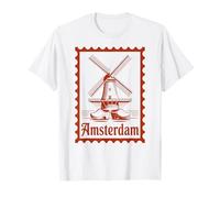 Amsterdam City, Netherlands Cool Dutch Travel T-Shirt