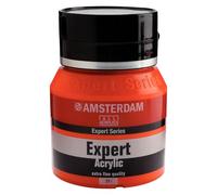 Amsterdam Expert - Artists Acrylic Paint 400ml Vermillion