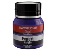 Amsterdam Expert Series Acrylic Paint - Permanent Blue Violet Opaque 581-400 ml Jar - Professional Heavy Body - High Lightfastness - Artist Quality