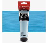Amsterdam Expert Series Acrylic Paint Tube 150 ml - Sky Blue 527 - Professional Grade Opaque Color - Heavy Body Satin Finish - High Lightfastness - Odorless & Waterproof
