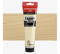 Amsterdam Expert Series Acrylic Paint Tube 150 ml - Titanium Buff 291 - Heavy Body, High Pigment, Lightfast