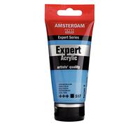 Amsterdam Expert Series Acrylic Tube 75 ml - King's Blue 517 - Opaque - Artist Quality - High Lightfastness - Heavy Body - Satin Finish