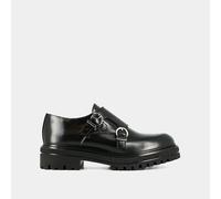 Amsterdam Glossy Leather Brogues Black