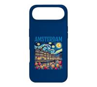 Amsterdam In Starry Night Van Gogh Style Graphic Case for iPhone Air